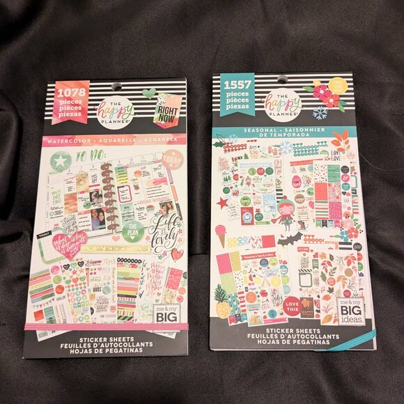 2 The Happy Planner sticker books...never used - Picture 1 of 10